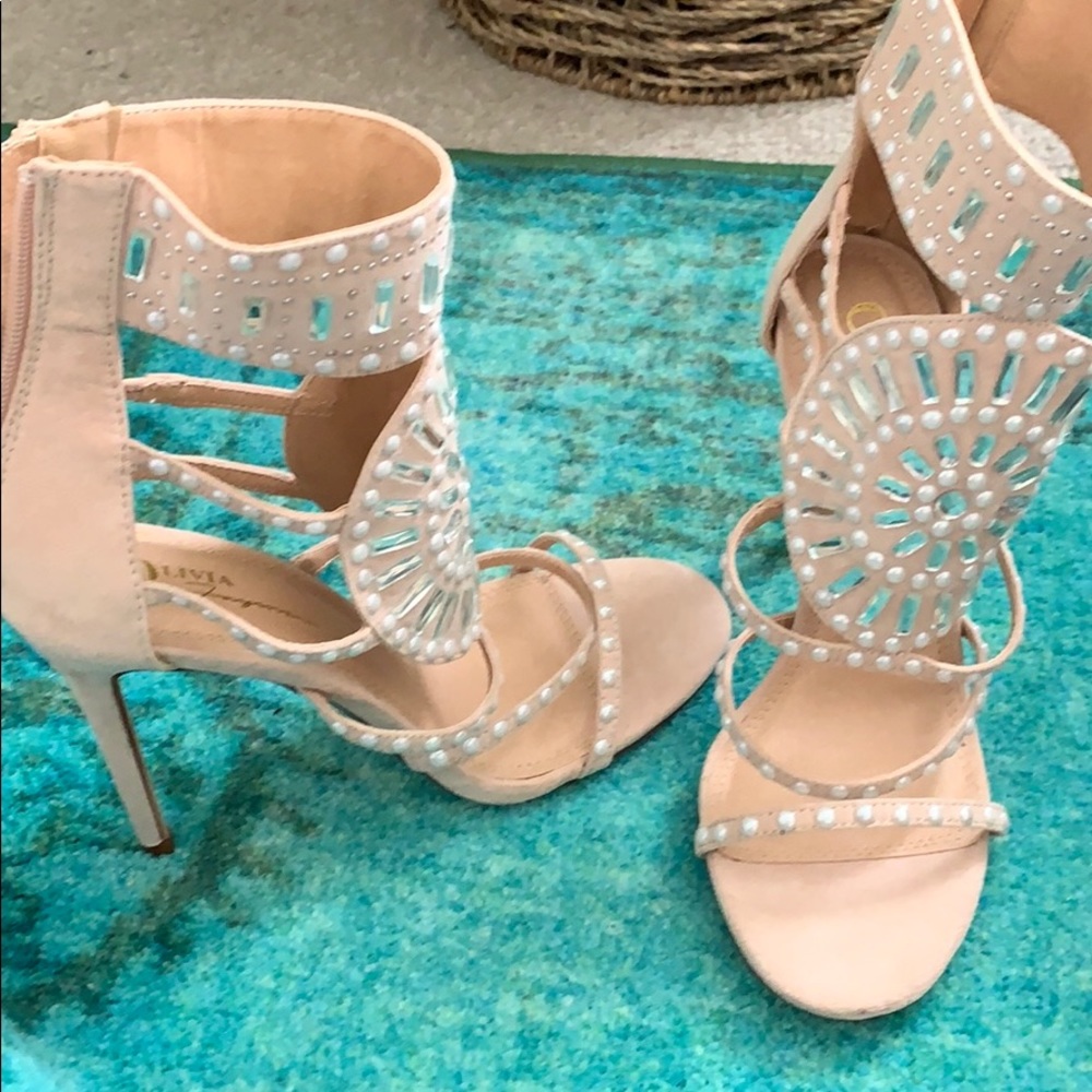 Embellished heels